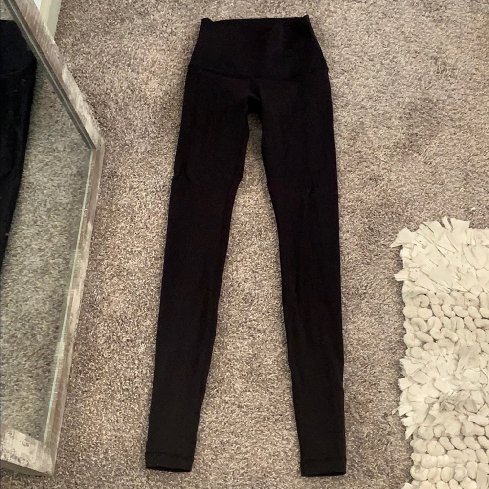 Lululemon high waisted black align leggings